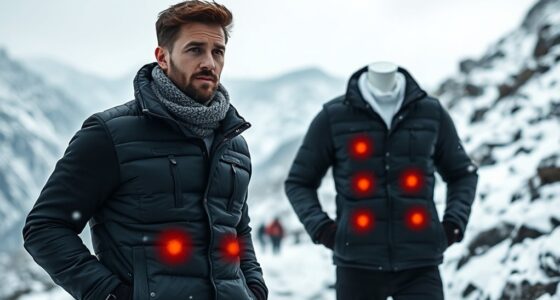 top men s winter heated vests