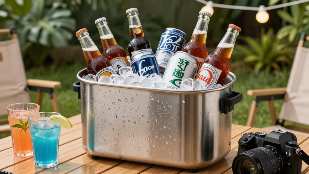 beverage tub size durability