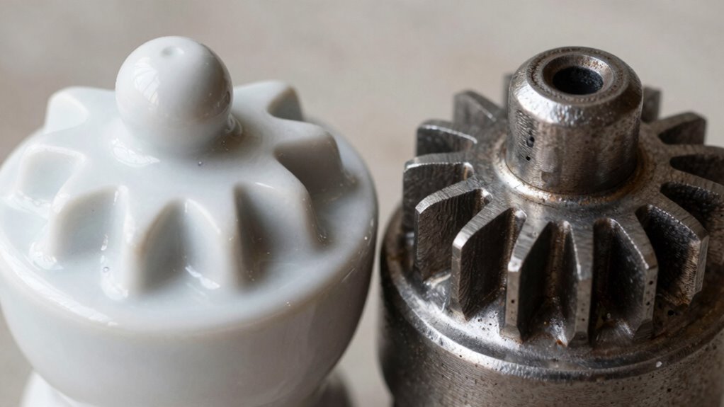 ceramic vs steel burrs