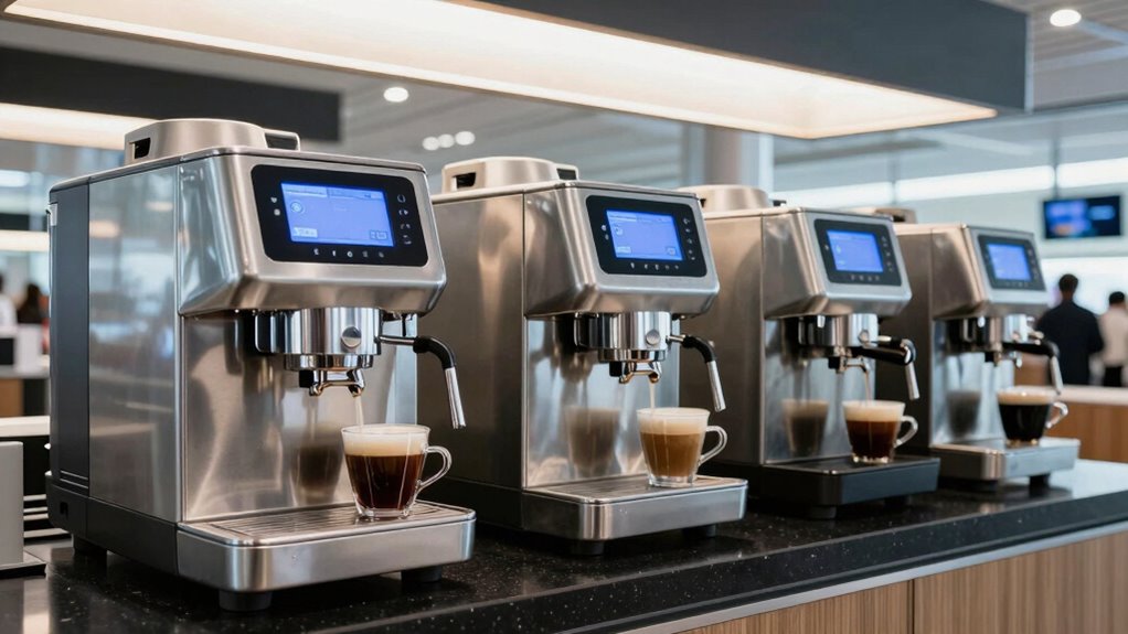 choosing efficient airport coffee brewers