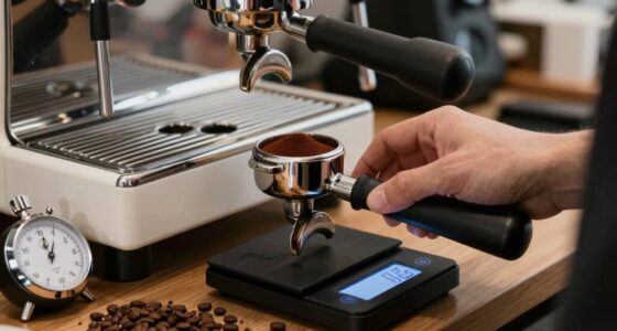 consistency in espresso dosing