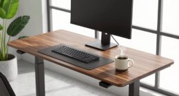 ergonomic standing desk routine