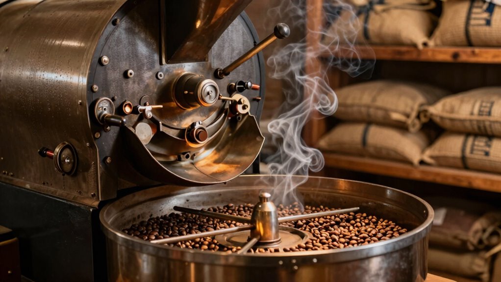 five roasting stages