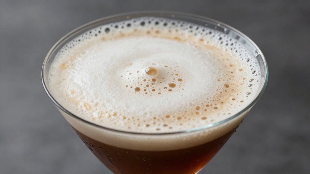 fresh espresso creates stable foam