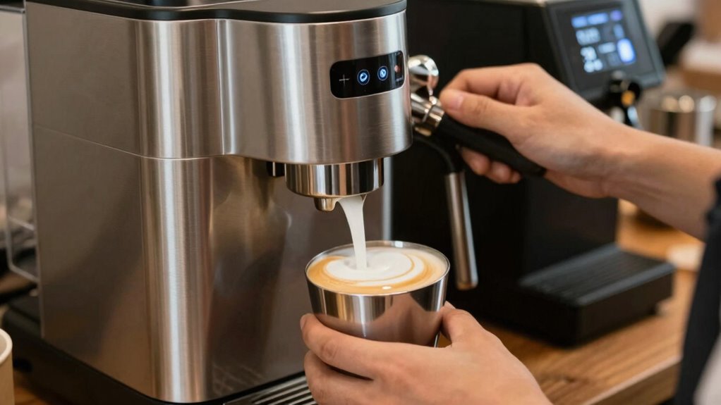 frothing precision and versatility