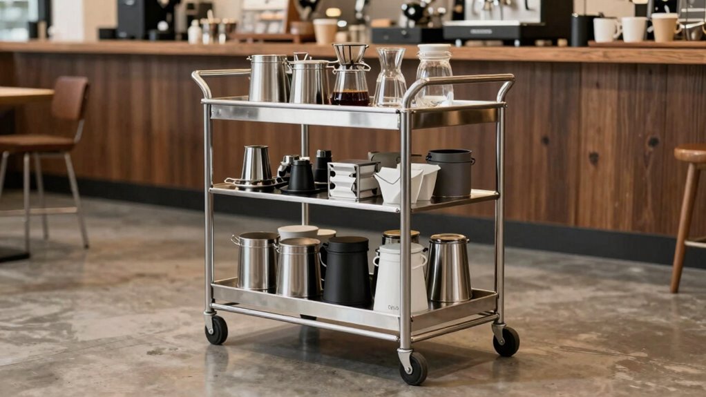 heavy duty coffee cart considerations