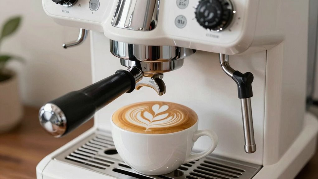 key latte art machine features