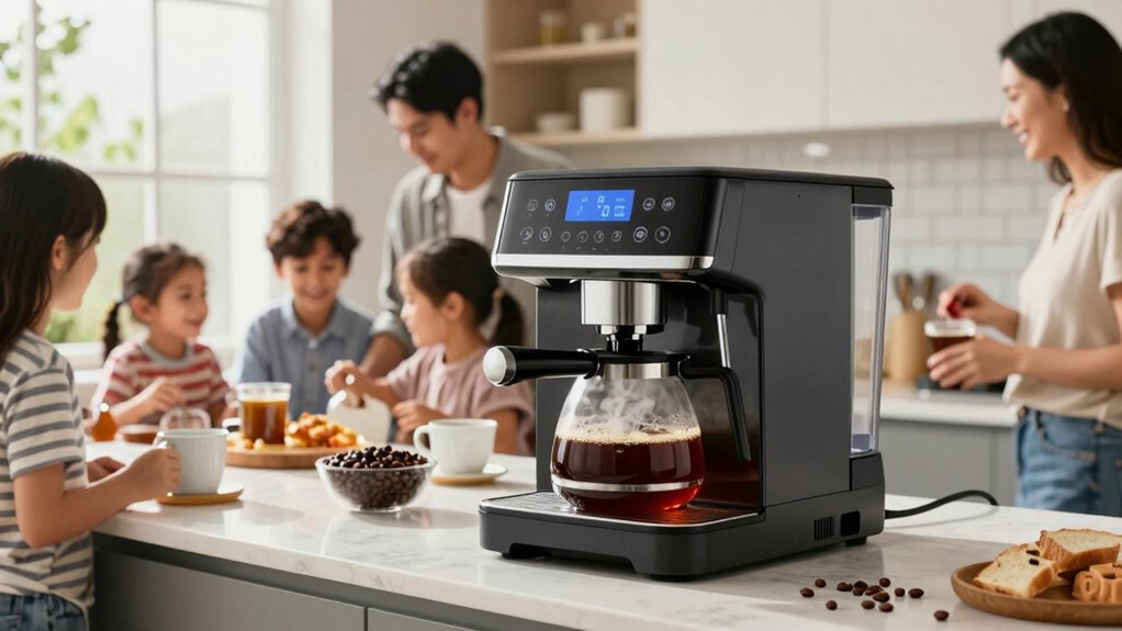 large family coffee considerations