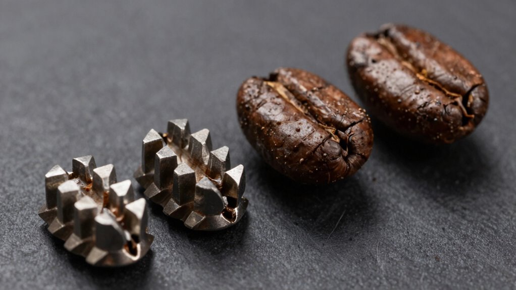 larger burrs improve coffee