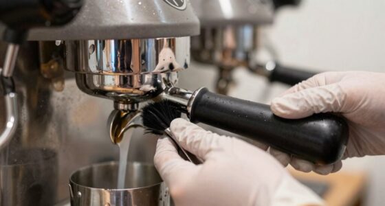 milk system cleaning routine