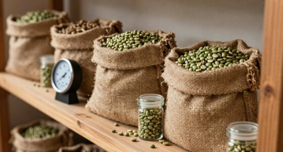 optimal green coffee storage