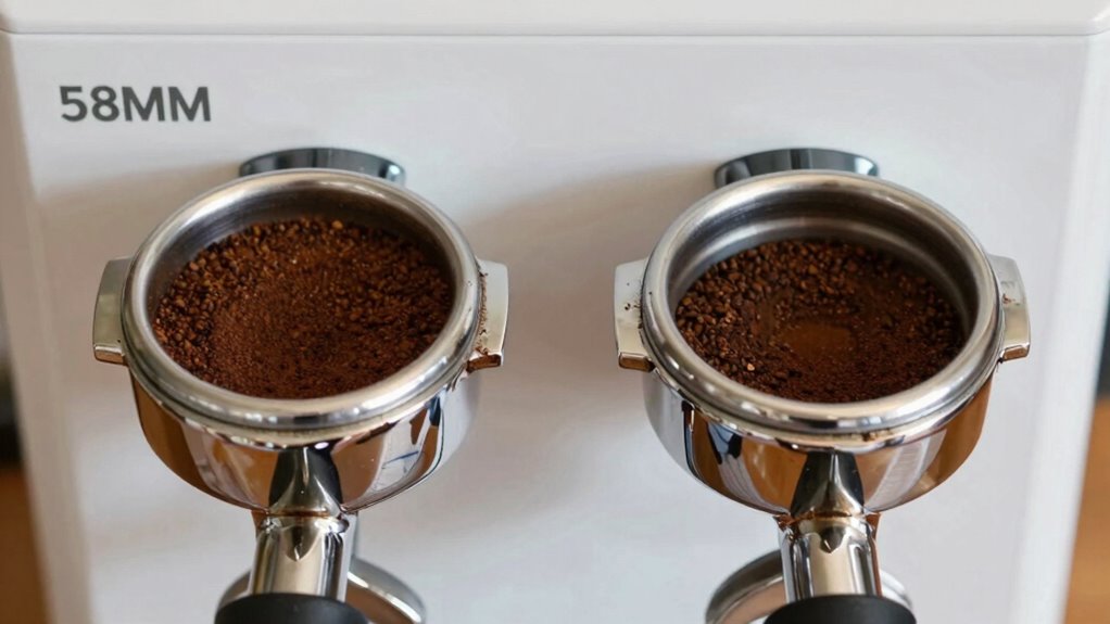 portafilter size and technique