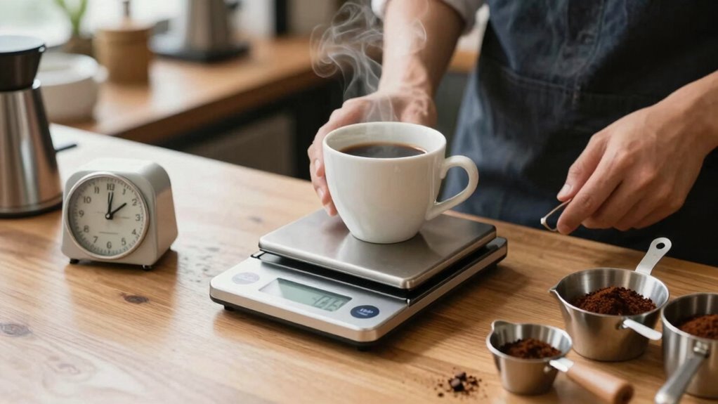 precise brewing measurement technique