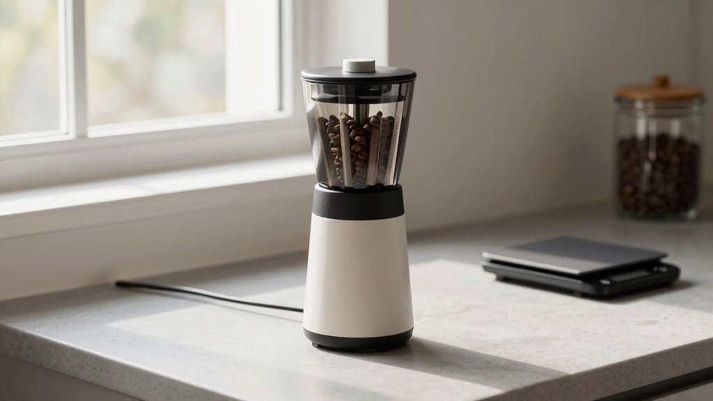 quiet compact easy clean grinder