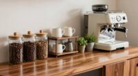 simplify coffee station organization