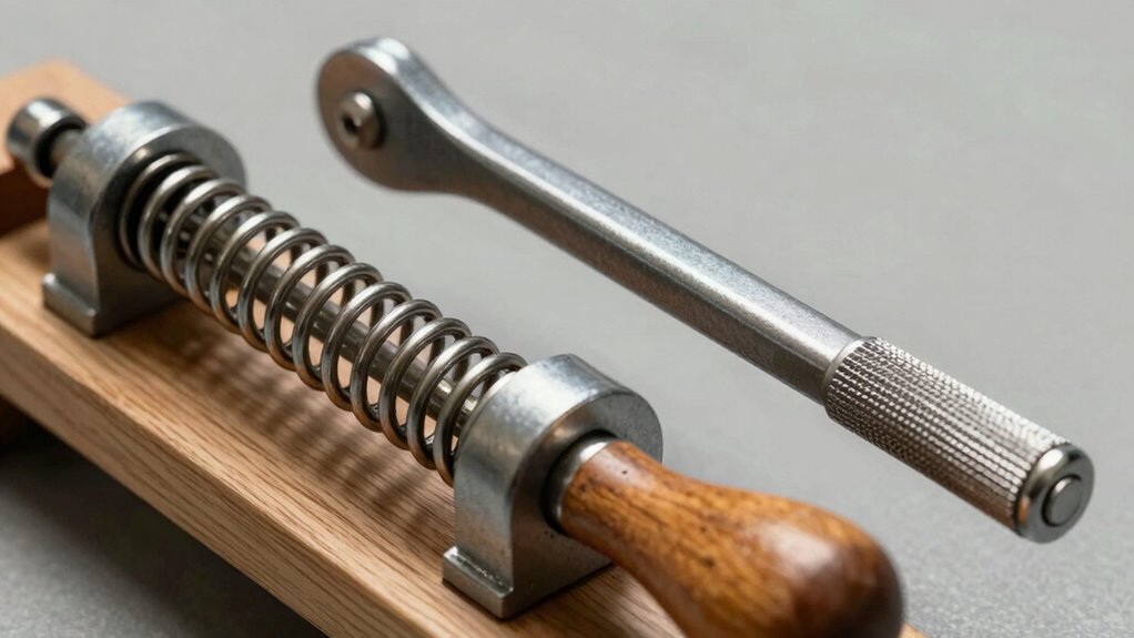 spring assisted force transmission