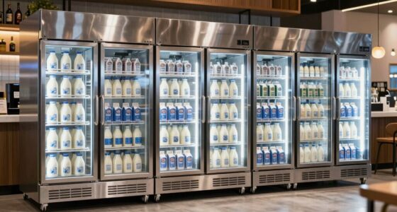 top coffee bar refrigerators