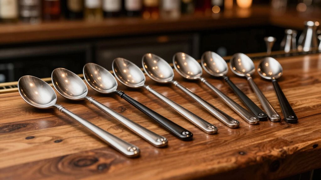 top coffee cocktail bar spoons