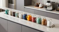 top coffee cup storage options