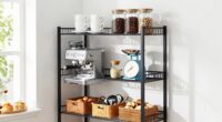 top coffee station storage