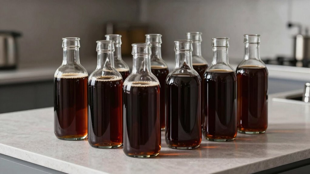 top glass cold brew storage