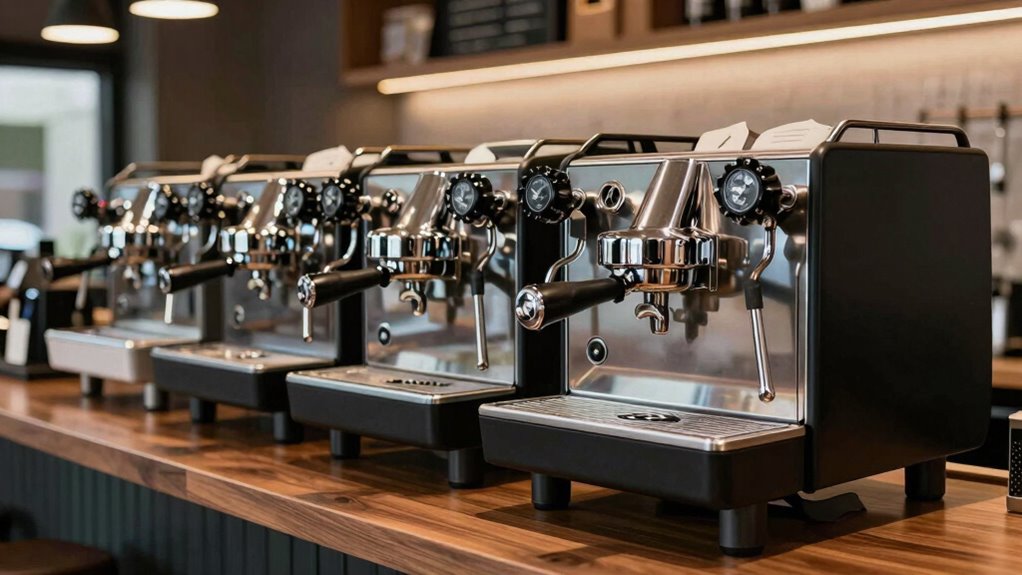 top lever espresso machines
