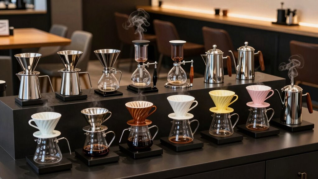 top luxury coffee brewing sets