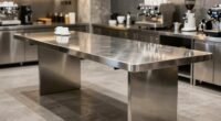 top stainless steel coffee tables