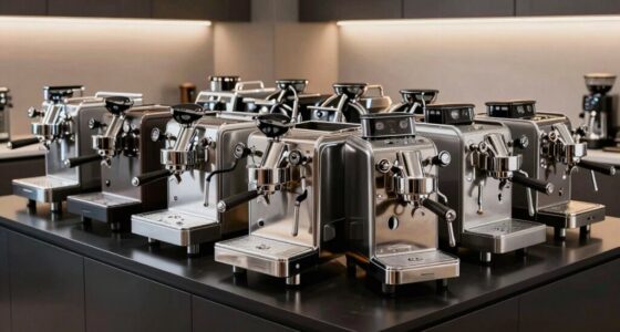 top stainless steel espresso machines