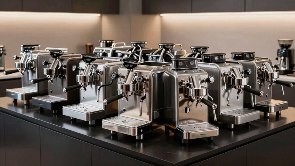 top stainless steel espresso machines