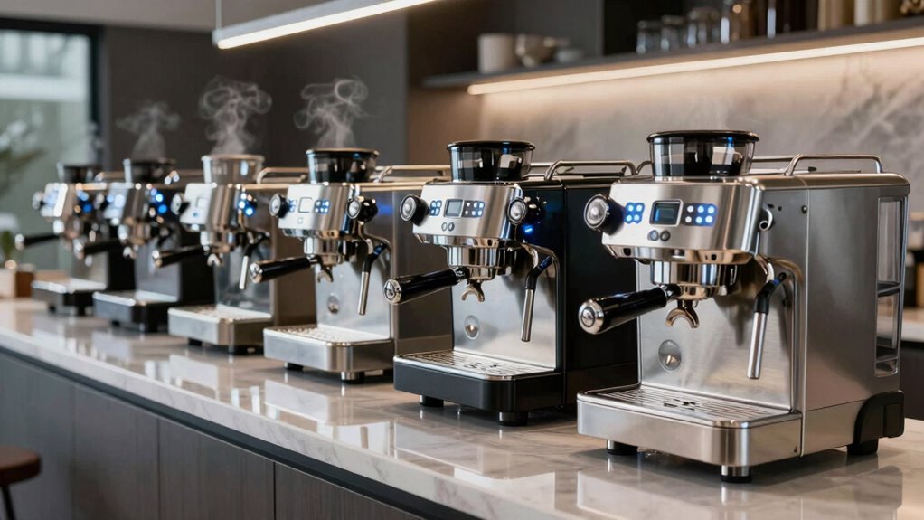 top steam espresso machines