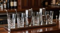 top stirred coffee glass sets