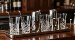 top stirred coffee glass sets