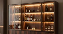 top storage lighting home bars
