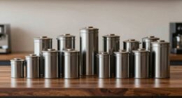 top vacuum coffee canisters