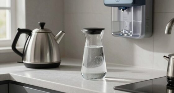 water hardness based descaling schedule