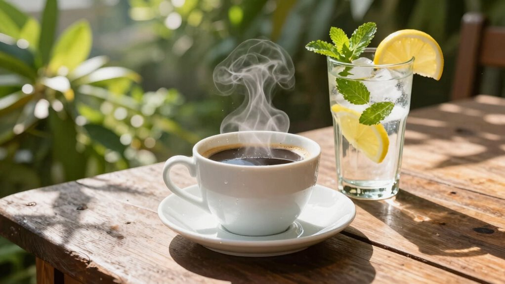 balance coffee with hydration