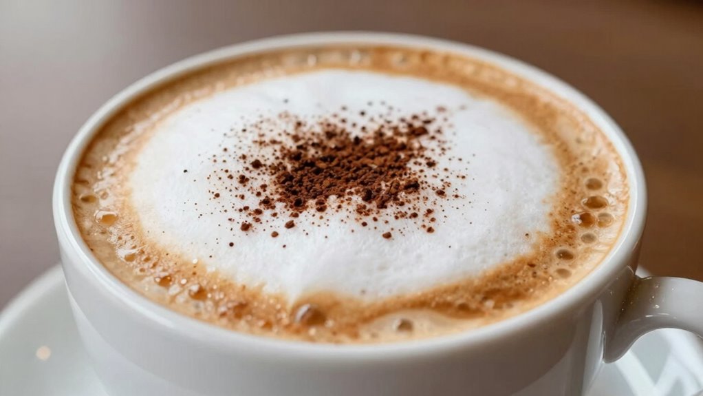 balanced espresso and foam
