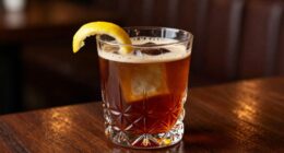 bitter boozy coffee cocktail