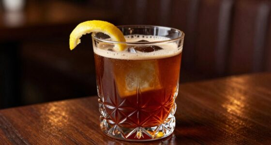 bitter boozy coffee cocktail