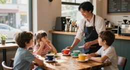 children s behavior in cafes