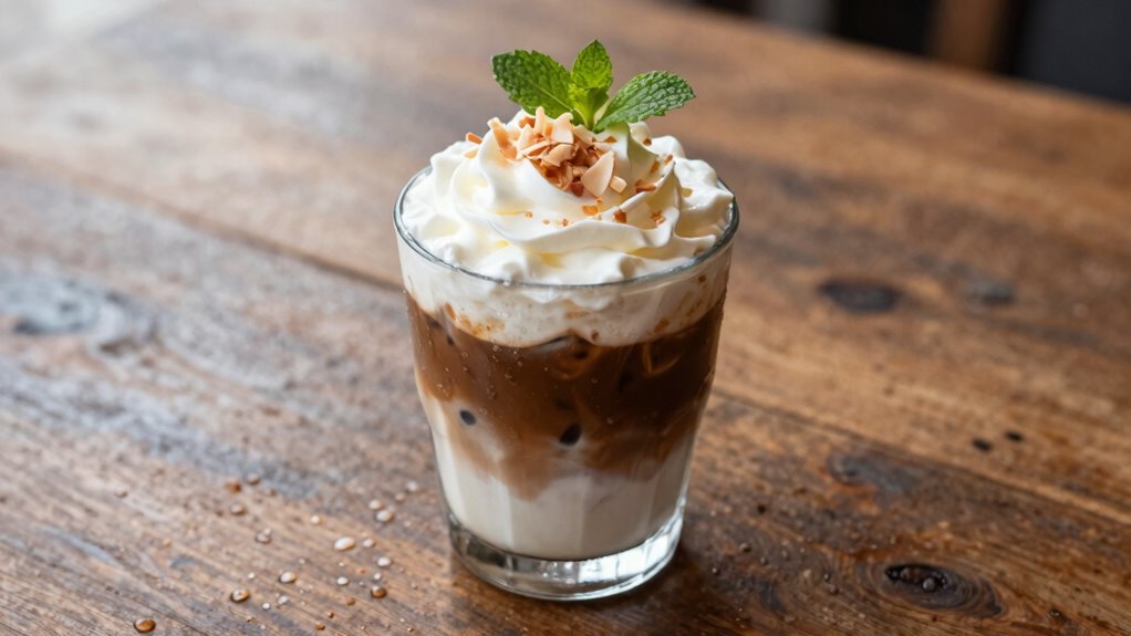 coconut cream iced coffee