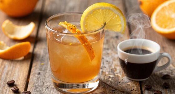 coffee and citrus pairing