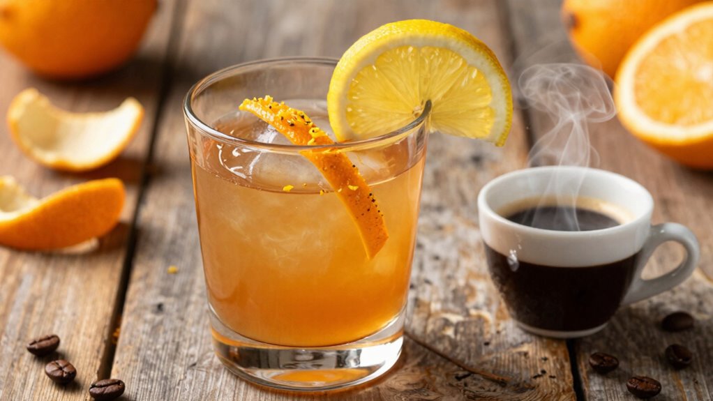 coffee and citrus pairing