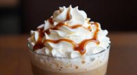 coffee cocktail whipped toppings