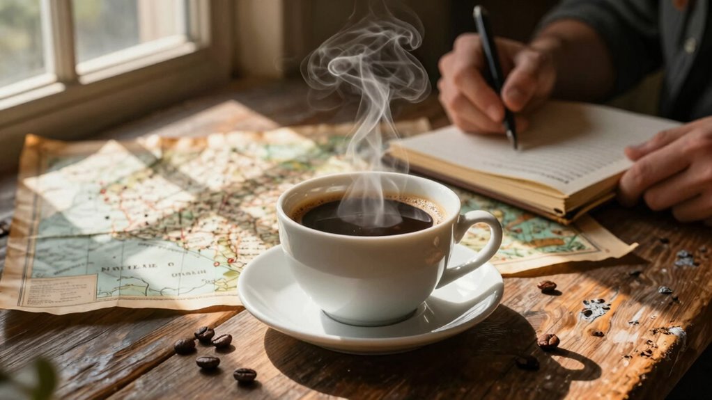 coffee evokes sense of place
