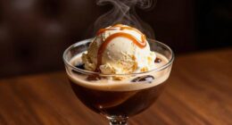 coffee flavored dessert drink