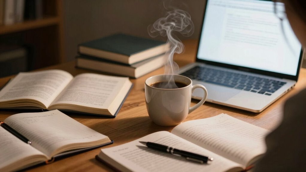 coffee fuels focused study routines