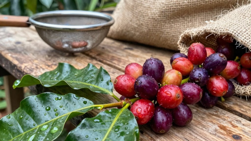 coffee processing methods comparison