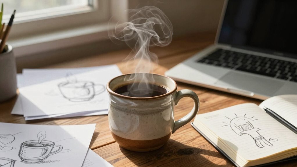coffee sparks creative focus